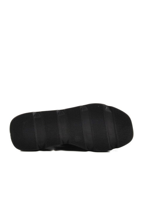 Black High Sole Womens Slippers PC-7533 Z