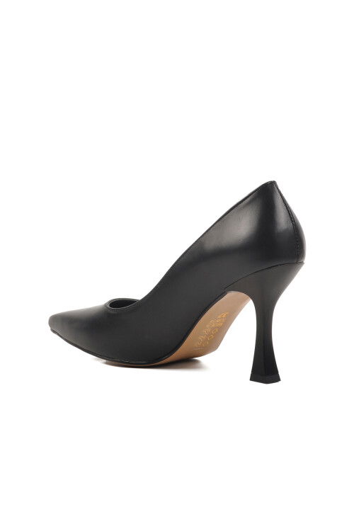 Black Thin Heeled Womens Evening Shoes 284083 Z