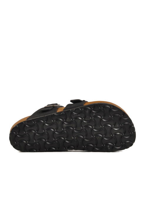 Black Lightweight Unisex Slippers 20-320 G