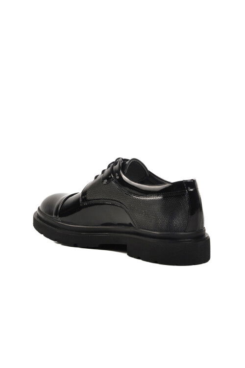 Black Patent Leather Genuine Leather Mens Classic Shoes 015 M