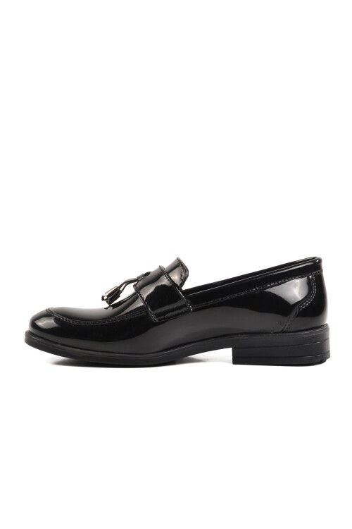 Black Patent Leather Boys Classic Shoes 3040 F