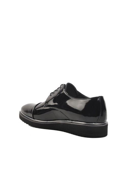 Black Patent Leather Mens Classic Shoes P420 M