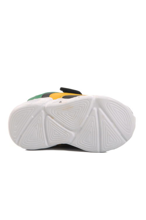 Siyah Cırtlı Işıklı Unisex Çocuk Spor Ayakkabı BN-31800 B