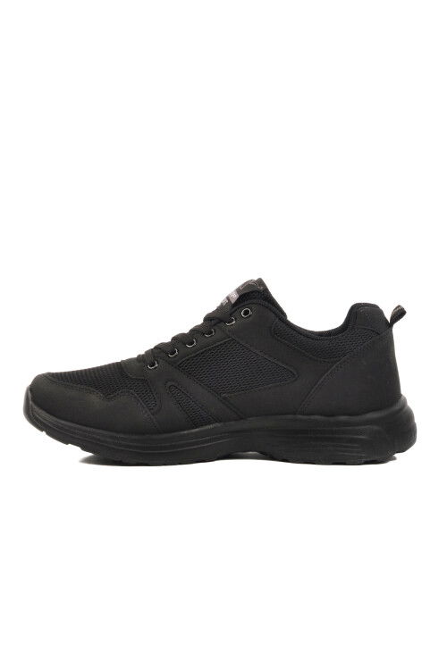 Black Mesh Lightweight Mens Sneakers 020 M