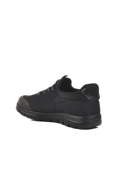 Black Knit Lightweight Mens Sneakers Flexible II M