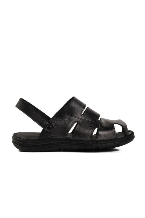 Black Mens Sandals 476444 M