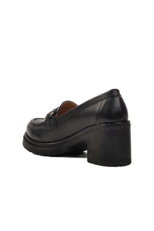 Black High Heel Womens Casual Shoes 572401 Z