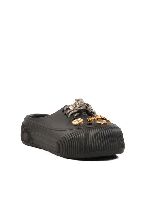 Black Sabo Womens Slippers 3404 Z