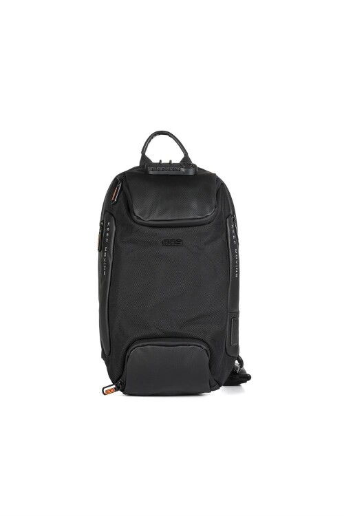 Black Crossbody Unisex Chest and Backpack 31300