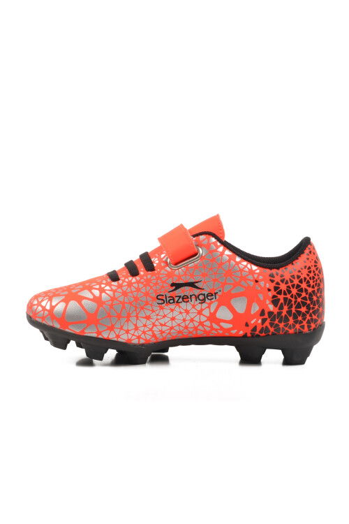 Orange Velcro Kids Cleats Crystal F