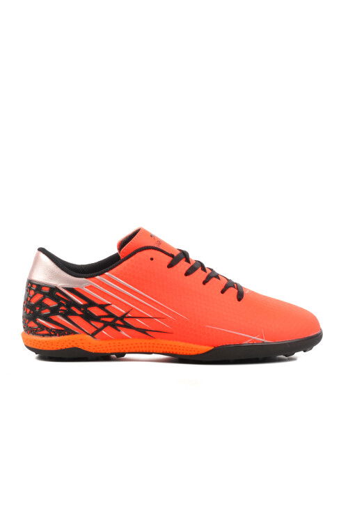 Orange Mens Artificial Turf Shoes Carlo M