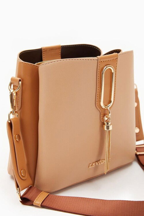 Mink Camel Womens Handbag and Shoulder Bag 930126