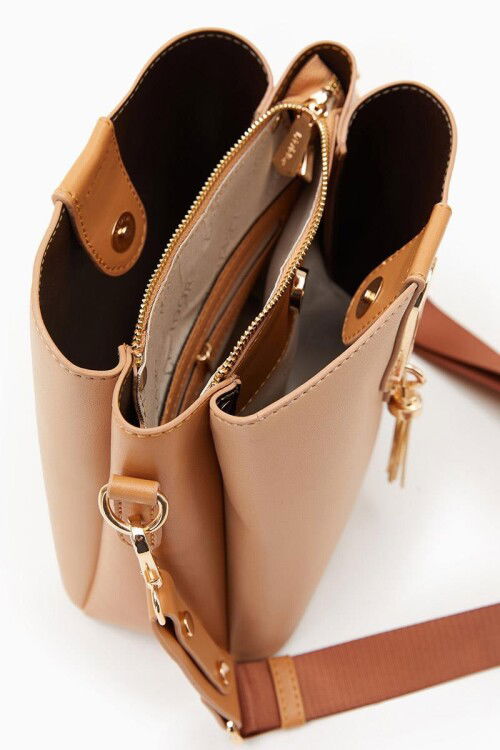 Mink Camel Womens Handbag and Shoulder Bag 930126