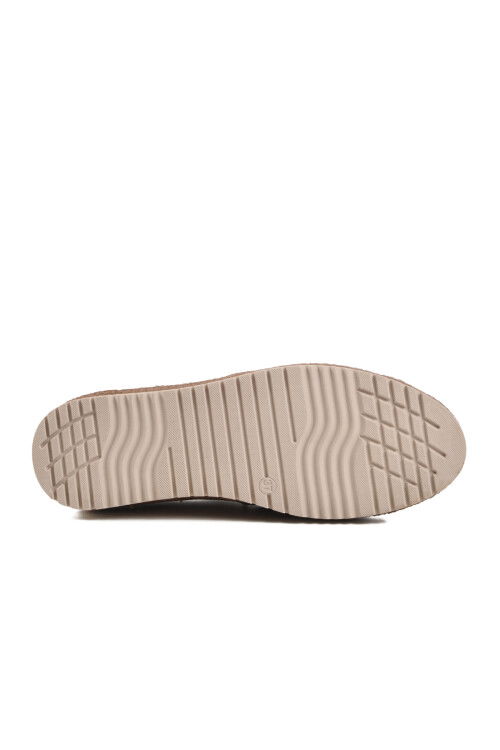 Beige Genuine Leather Anatomic Womens Casual Shoes Z132 Z