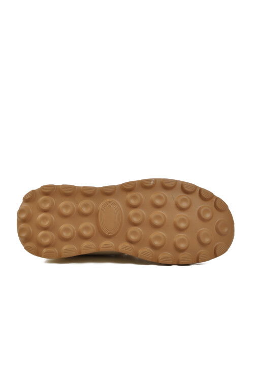 Beige Memory Foam Mens Sneakers Meks M