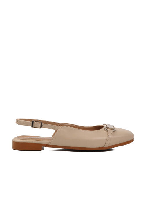 Beige Womens Evening Shoes PC-54711 Z