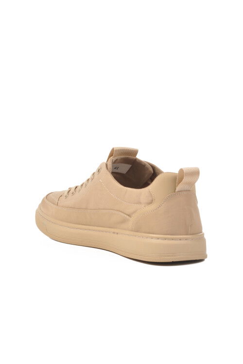 Beige Textile Lightweight Mens Sneaker 25Y510-2 M