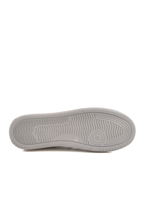 حذاء رجالي كاجوال من الجلد الطبيعي باللون الأبيض LO2140-2090 M