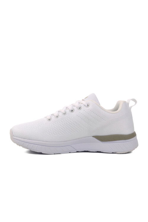 White Lightweight Memory Foam Unisex Sneakers Manaus G