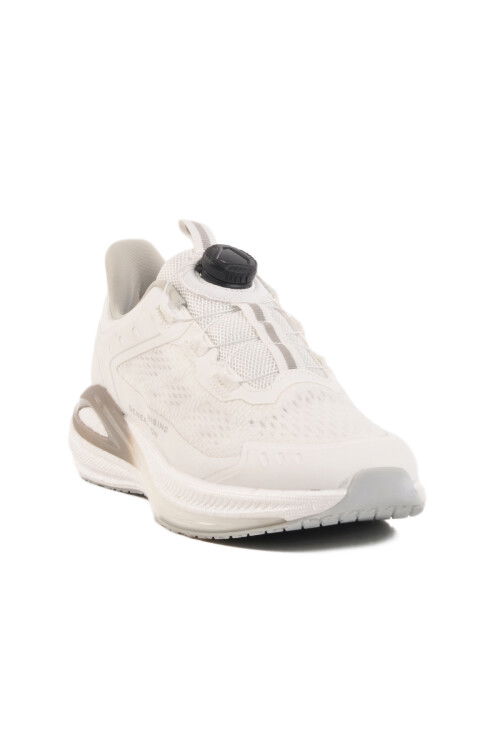 Beyaz Misina Bağcıklı Hafif Fileli Unisex Spor Ayakkabı Lamai 101 25081 G