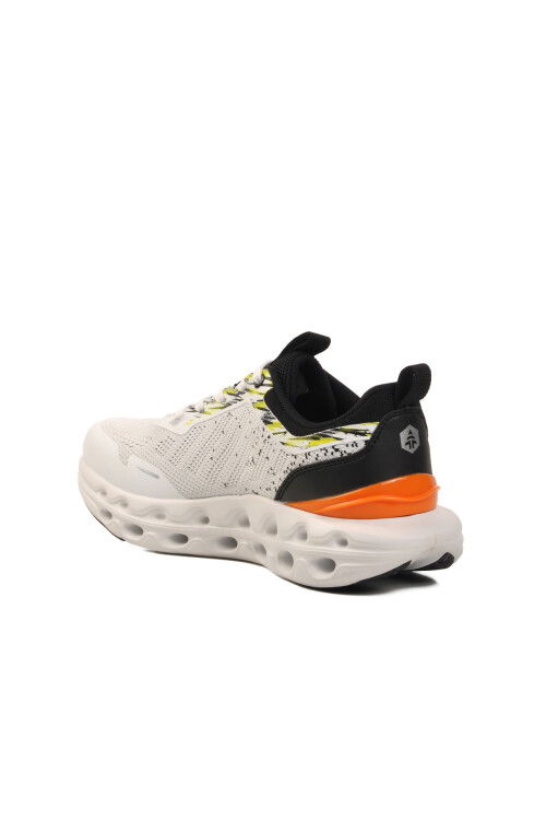 White Mesh Lightweight Mens Sneakers Gabi 25053 M