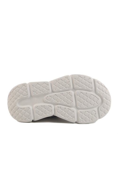 White Velcro Lightweight Girls Sneakers 1901 P