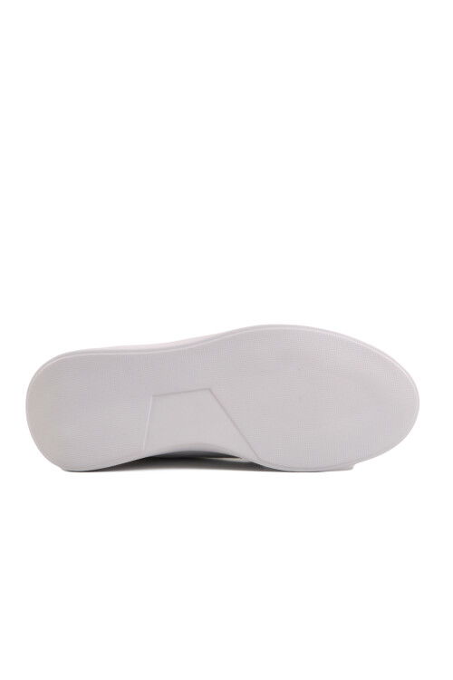 White Lace-Up Mens Casual Shoes 978 M