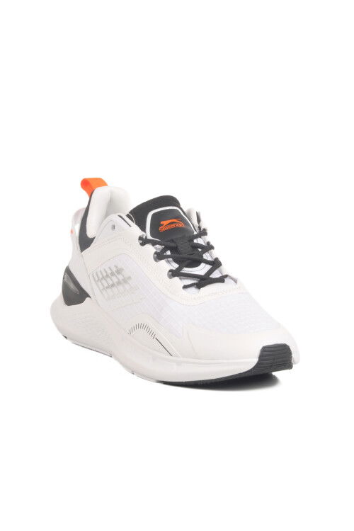 White Mesh Lightweight Mens Sneakers Wazo M