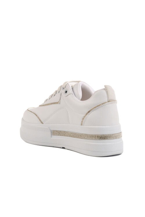 White High Sole Womens Sneakers 1182 Z