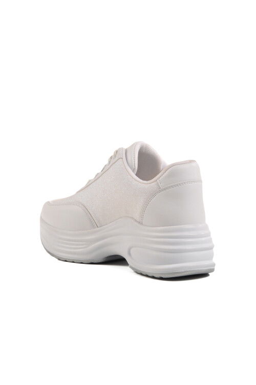 White High Sole Womens Sneakers 5016 Z