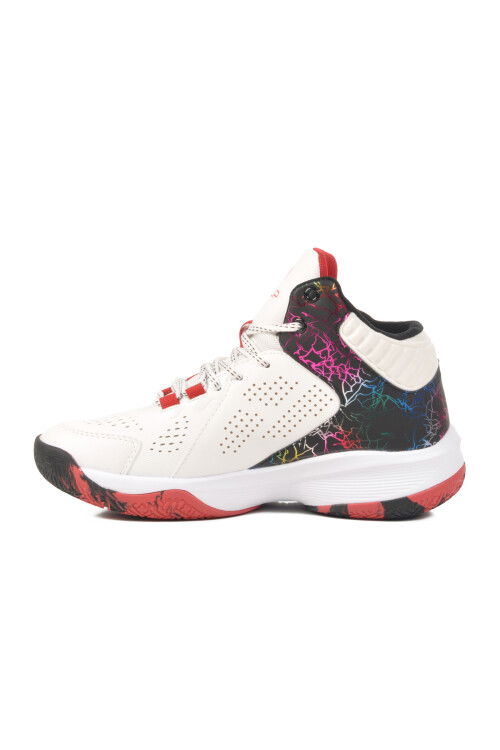 White Unisex Basketball Shoes GS-251-522 G
