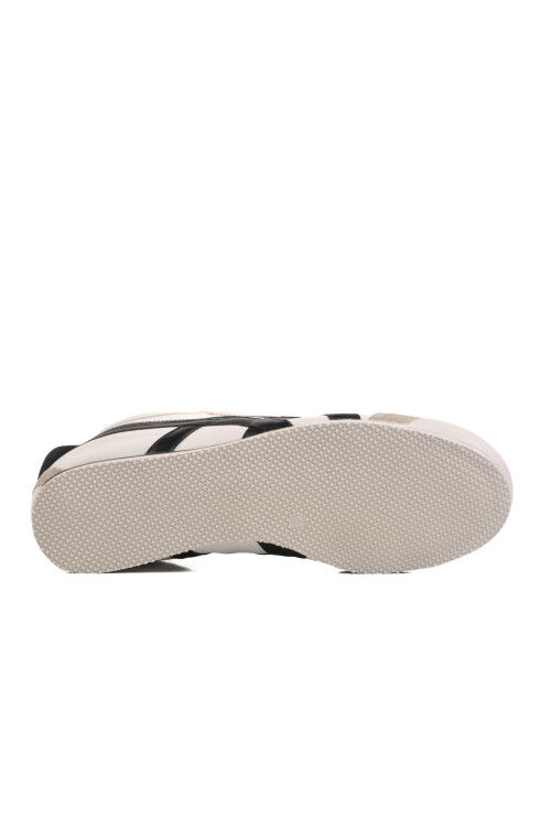 White Laced Mens Sneakers E-2054 M