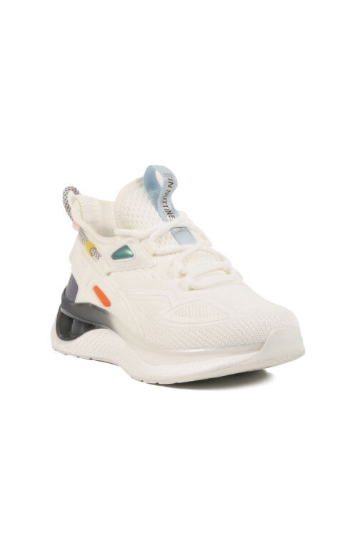 حذاء رياضي رجالي خفيف الوزن ومرن وقابل للتنفس من Anorak باللون الأبيض 25Y508 M