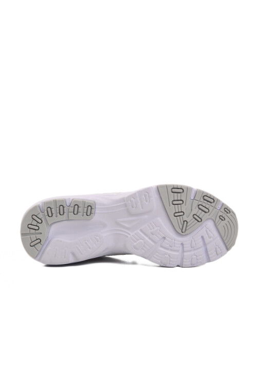 Buz Beyaz Fileli Hafif Unisex Spor Ayakkabı Disc G