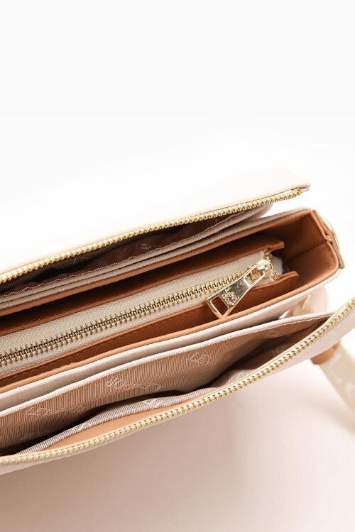 حقيبة كتف نسائية كريمية 930073