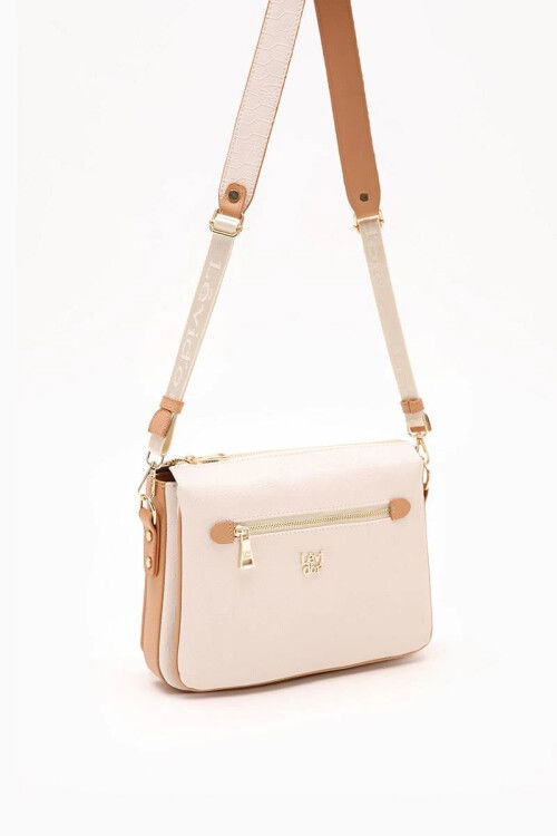 حقيبة كتف نسائية كريمية 930073