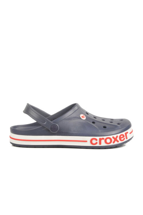 Navy Blue Large Size Eva Lightweight Mens Sabo Slippers 217 M