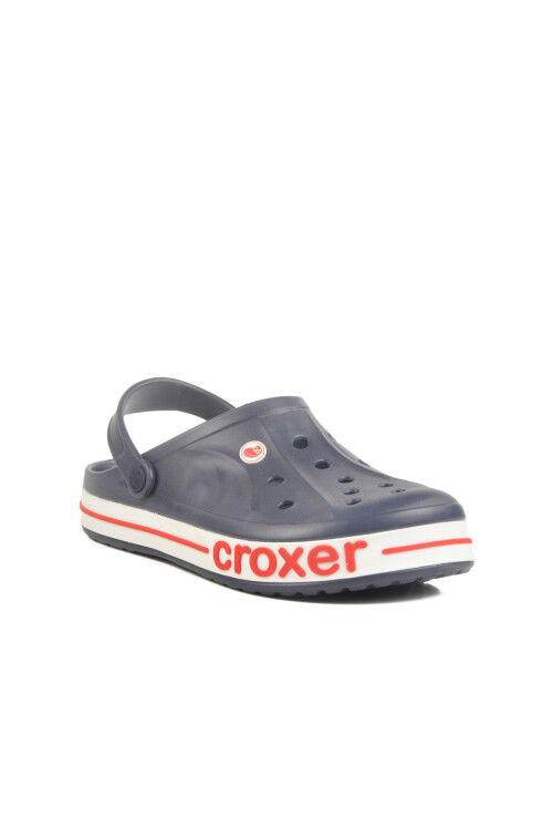 Navy Blue Large Size Eva Lightweight Mens Sabo Slippers 217 M