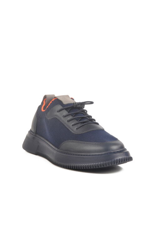 Navy Blue Anorak Lightweight Mens Casual Shoes LO02255-F412 M