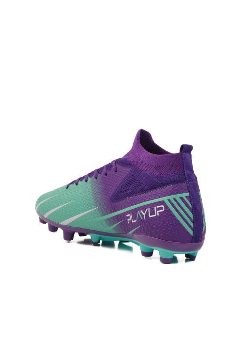Mens Cleats with Purple Socks MK-251-143 M
