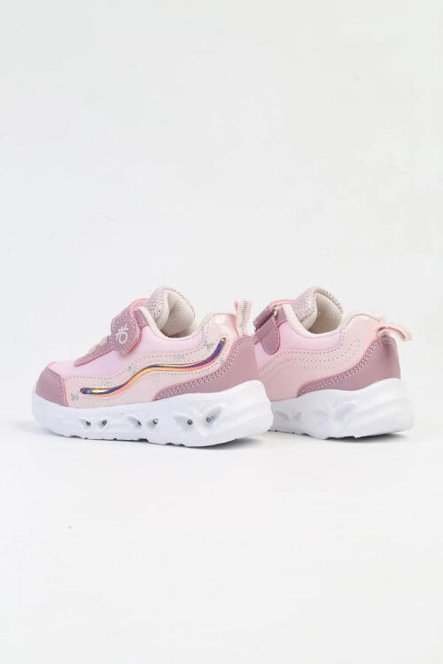 Powder Velcro Stoned Girls Sports Shoes BNI-10131 B