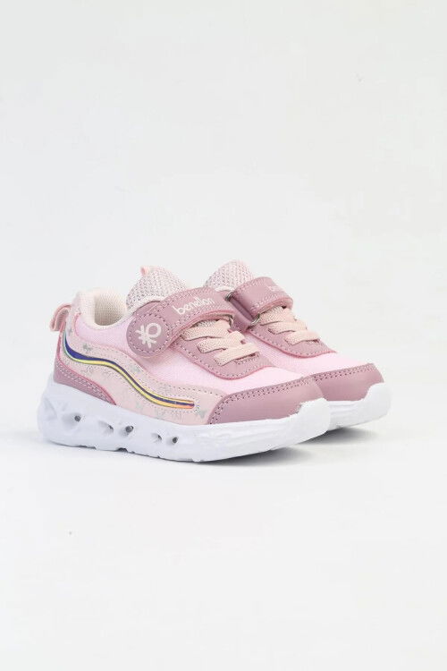 Powder Velcro Stoned Girls Sports Shoes BNI-10131 B