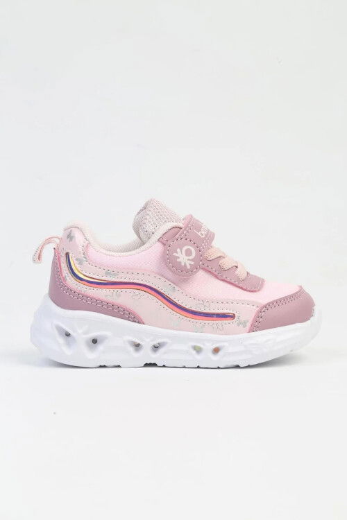 Powder Velcro Stoned Girls Sports Shoes BNI-10131 B