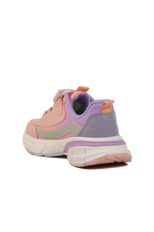 حذاء رياضي خفيف الوزن للبنات من قماش شبكي من الفيلكرو البودرة 1897 F