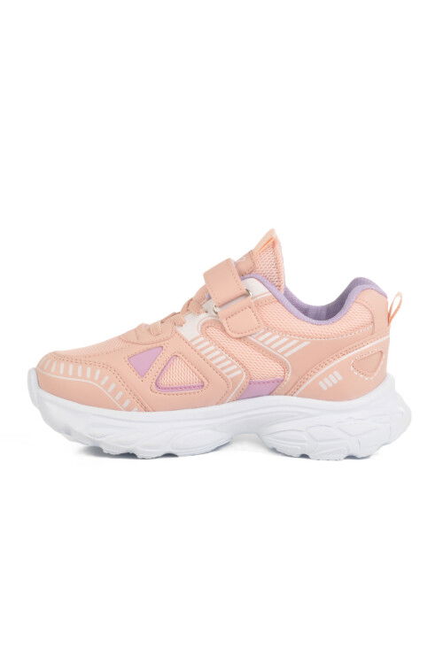 Powder Velcro Mesh Girls Sneakers 1500 F