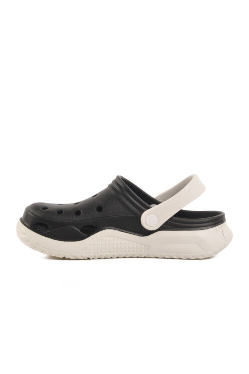 Black Lightweight Eva Sole Unisex Sabo Slippers Stella Z