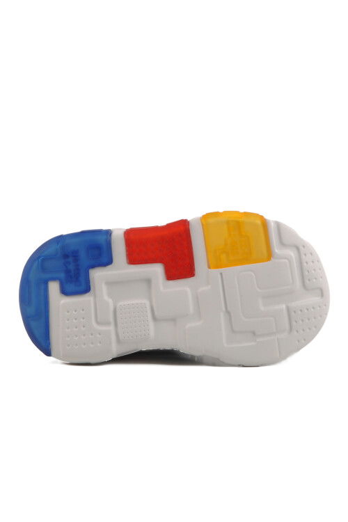 Black Velcro Lightweight Unisex Childrens Sneakers 1909 B