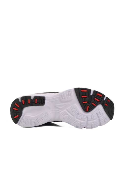 Black and White Mesh Lightweight Mens Sneakers Disc M