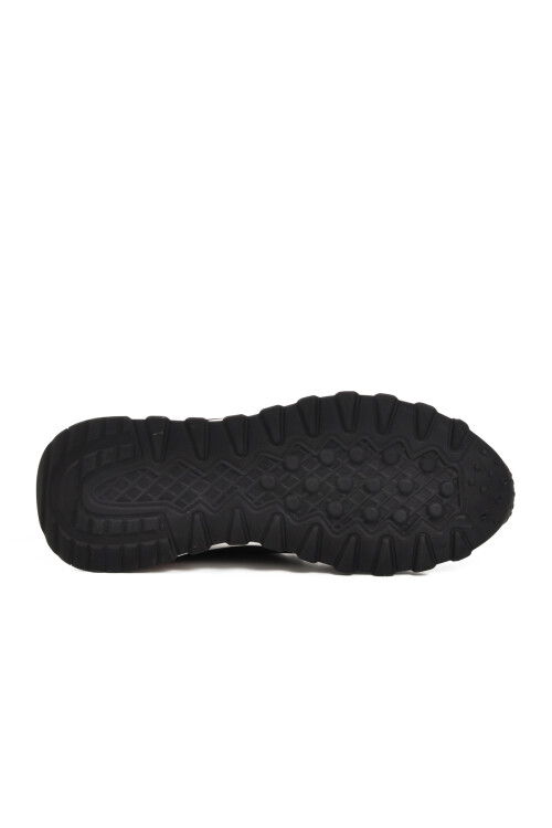 Black and White Mesh Lightweight Mens Sneakers 25106 M