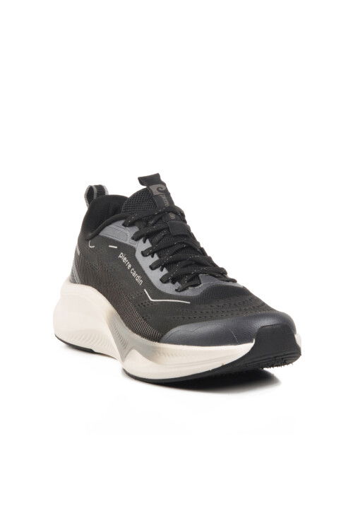 Black Mesh Lightweight Flexible Mens Sneakers PCI-11324 M